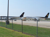 N134UP @ RDU - Getting serviced at the depot.  N622R parked to the right of this aircraft. - by J.B. Barbour