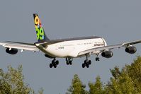 5A-ONE @ LOWW - Afriqiyah A340-200