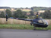 G-PERE @ EGBN - R22 seen at Tollerton - by Simon Palmer