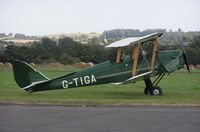 G-TIGA @ EGBN - Appropriately-registered Tiger Moth at Tollerton - by Simon Palmer