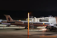 N737MW @ RDU - Sitting out under the stars - by J.B. Barbour