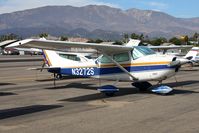 N3272S @ SZP - 1964 Cessna 182G Skylane on the ramp at Santa Paula (KSZP).
