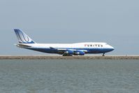 N175UA @ SFO - Monday morning, before take off - by olivier cortot