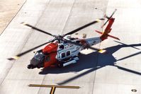 6035 @ CID - HH-60J at the base of the control tower - by Glenn E. Chatfield