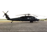 91-26363 @ CID - Black Hawk on the ramp - by Glenn E. Chatfield