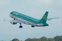 EI-DEG @ EGCC - Aer Lingus - Taking Off - by David Burrell