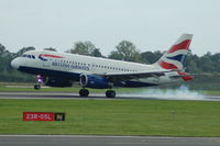 G-EUPA @ EGCC - British Airways - Landing - by David Burrell