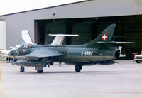 N58HH @ GKY - Hawker Hunter / Texas Air Command Museum / current registration C-GZIB