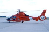 6566 @ CID - HH-65B at the Landmark FBO.  Has been upgraded to HH-65C