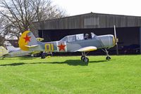G-YKSZ @ EGLM - Flying in the colours of the SOVIET AIR FORCE Serial: 01 - by Clive Glaister