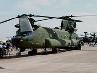 D-103 @ EGVA - CH-47D Chinook/298 Sqn Royal Netherlands AF/Fairford 2005 - by Ian Woodcock