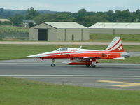 J-3081 @ FFD - Patrouille Suisse at Royal International Air Tattoo 2004 - by Steve Staunton