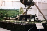 65-9974 - Huey crash scene at the Army Aviation Museum - by Glenn E. Chatfield