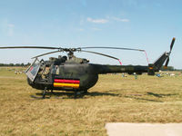 86 08 @ EGVA - MBB Bo-105P/HFWS German Army/Fairford 2005 - by Ian Woodcock