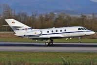 CM-02 @ LFSB - Belgian Defence Falcon visiting Jet Aviation for maintenance - by eap_spotter