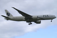 AP-BGY @ LHR - Pakistan International Airlines - PIA Boeing 777-200LR - by Thomas Ramgraber-VAP