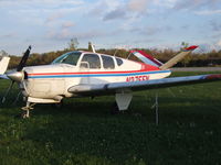 N3755N @ BQR - Homeless Beech, Just waitin' for the new hangars to be ready... - by Jim Uber