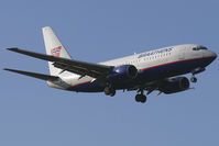 LN-TUH @ LHR - Braathens Boeing 737-700