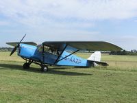 G-AAZP @ EGBT - Puss Moth visiting the Turweston fly-in - by Simon Palmer