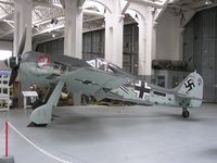 980554 @ EGSU - Focke-Wulf Fw190 exhibited at Duxford Museum - by Simon Palmer
