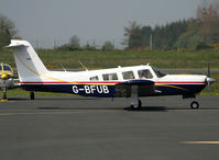 G-BFUB @ LFRT - Departing from the airport - by Shunn311