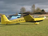G-BODU @ EGHP - New Year Fly In Popham - by Pete Hughes