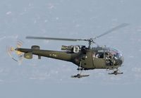 V-281 @ AXALP - Seen flying over the Brienzersee this Alouette just left the Axalphorn after a supply mission for the Axalp demo.