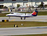 C-FZQP @ KFLL - Skyservice's Learjet 35 landing at FLL - by Terry Fletcher