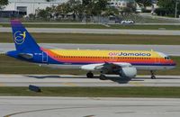 6Y-JAJ @ KFLL - Air Jamaica Airbus A320 - by Terry Fletcher