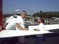 N6907U - Pilot/owner Jeff Lawrence on left - by Steve Smith