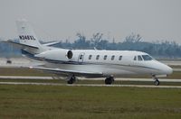 N346XL @ KPBI - part of the Friday afternoon arrivals 'rush' at PBI - by Terry Fletcher