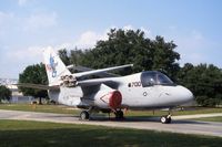 159387 @ NPA - S-3B at the National Museum of Naval Aviation.  This is the aircraft that flew President Bush onto the USS Abraham Lincoln on May 1, 2003. - by Glenn E. Chatfield