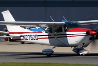 N2752Q @ SZP - 1967 Cessna 182K N2752Q on takeoff roll on RWY 4 during strong Santa Ana winds.