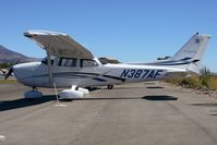 N387AF @ SZP - Kaufman Air Inc 2006 Cessna 172S Skyhawk SP N387AF parked on the ramp at Santa Paula.