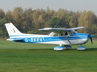 G-BKEV @ EGBD - Cessna F172M - by Terry Fletcher