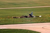 N121H @ DPA - The aircraft crashed on take-off on 6/13/95.  The two on board were my friends. - by Glenn E. Chatfield