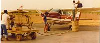 N4810F - Tambcounda Africa - During its mapping days in Africa - we ferried this plane to west africa where it stayed for almost 2 years - we mapped portions of Gambia and Senegal - by Don Grillo