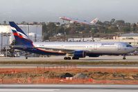 VP-BWU @ LAX - Aeroflot VP-BWU (FLT AFL321) from Sheremetyevo (UUEE) - Moscow, Russia - taxiing to the gate after arrival on the north complex.