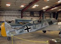 N4247L @ SSF - FW 190-A7, Texas Air Museum, recovered in Norway. WkNr. 350177 - by Timothy Aanerud