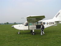 G-CDYA - Aircraft at Headcorn Parachute Club - by Roger Shapland