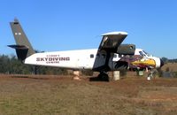 VH-OTA @ YWIO - This Twin Otter for the Parachute Center has been reduced to a source of spares - by Terry Fletcher