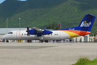 V2-LGH @ TNCM - Close-up of LIAT parking on the new ramp - by Robert J Cijntje