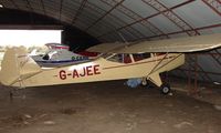 G-AJEE @ EGCB - Vintage Auster 5J1