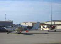 N4473F @ CMA - 1976 Piper PA-28-151 WARRIOR, Lycoming  O-320-L2A 150 Hp - by Doug Robertson