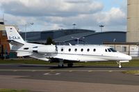 D-CAJK @ EGGW - Newish Citation Excel - by Terry Fletcher