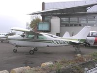 N30593 @ EGTC - Cessna 210 stored at Cranfield - by Simon Palmer