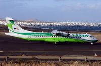 EC-JAH @ GCRR - Binter ATR72 waiting to take off - by Terry Fletcher