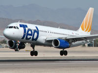 N453UA @ KLAS - Ted Airlines / 1999 Airbus Industrie A320-232 - by Brad Campbell
