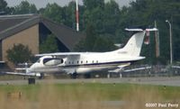 N328BH @ ISO - And taxiing out.  She was in for perhaps 15 minutes