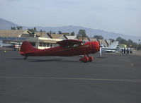 N195H @ SZP - 1948 Cessna 195 BUSINESSLINER, Jacobs R755-A2 radial, 300 Hp - by Doug Robertson